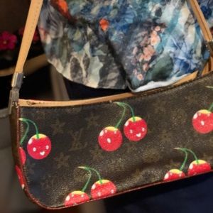 Bag with cherries